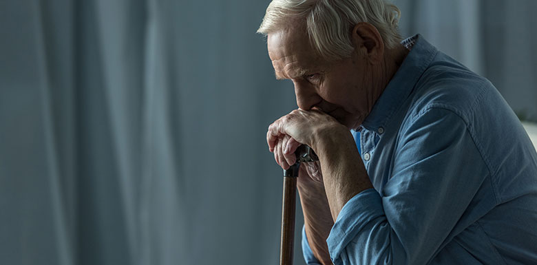 old man suffers nursing home abuse