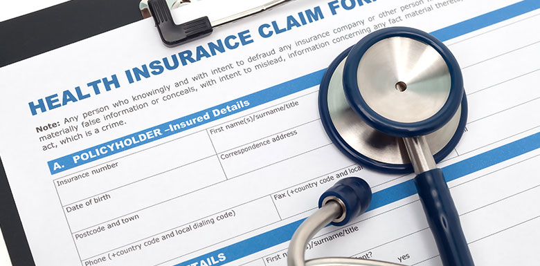 Insurance claim form