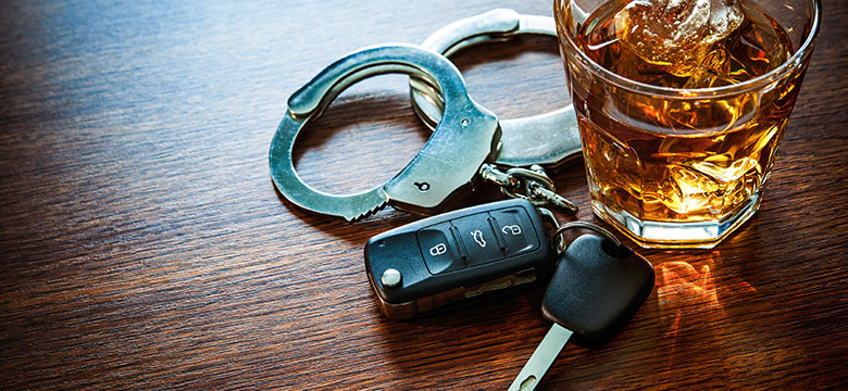 Handcuffs and alcohol may be your concern after a DWI arrest